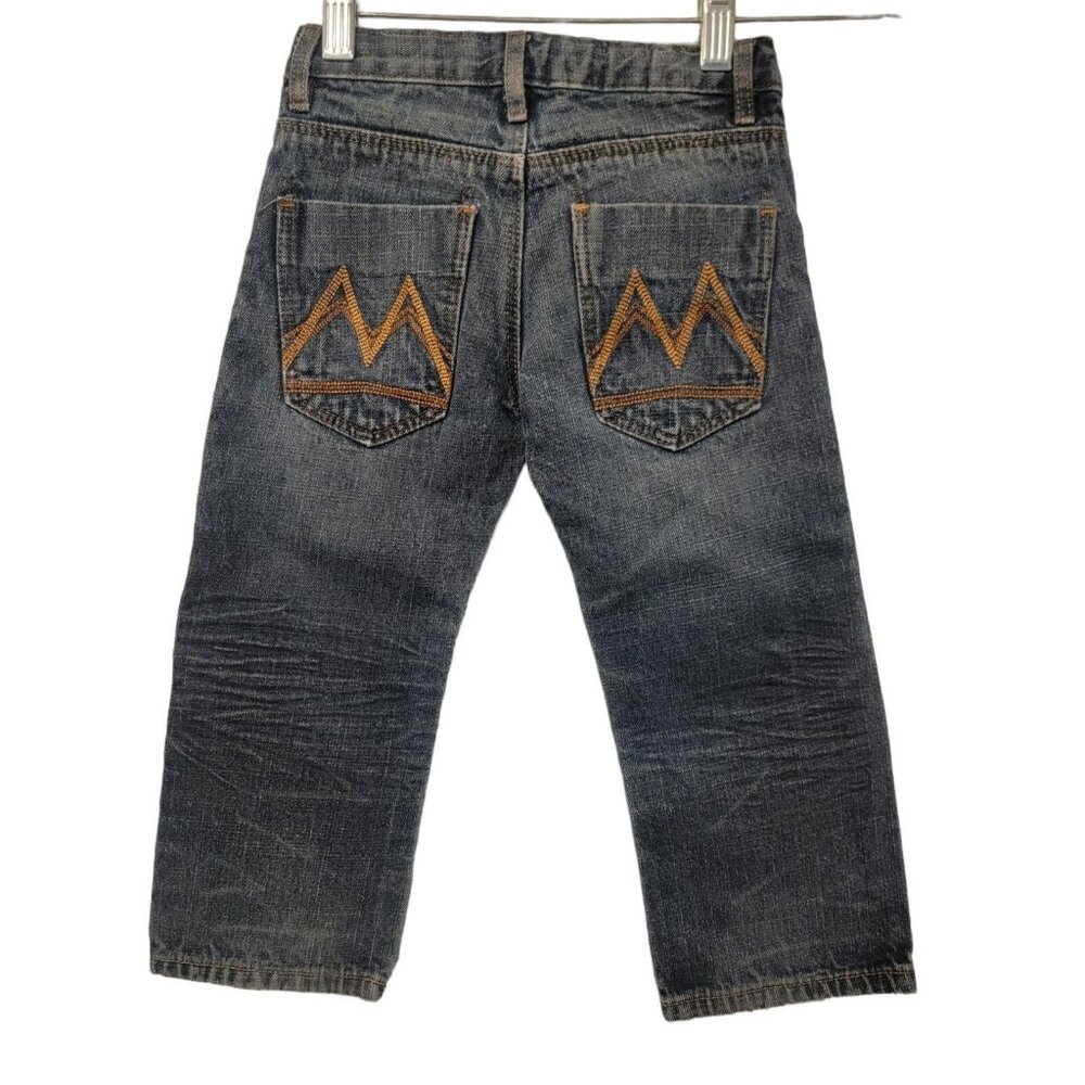 Sean John Jeans Boys Toddler Blue Denim Straight Leg Dark Wash Sz 3T